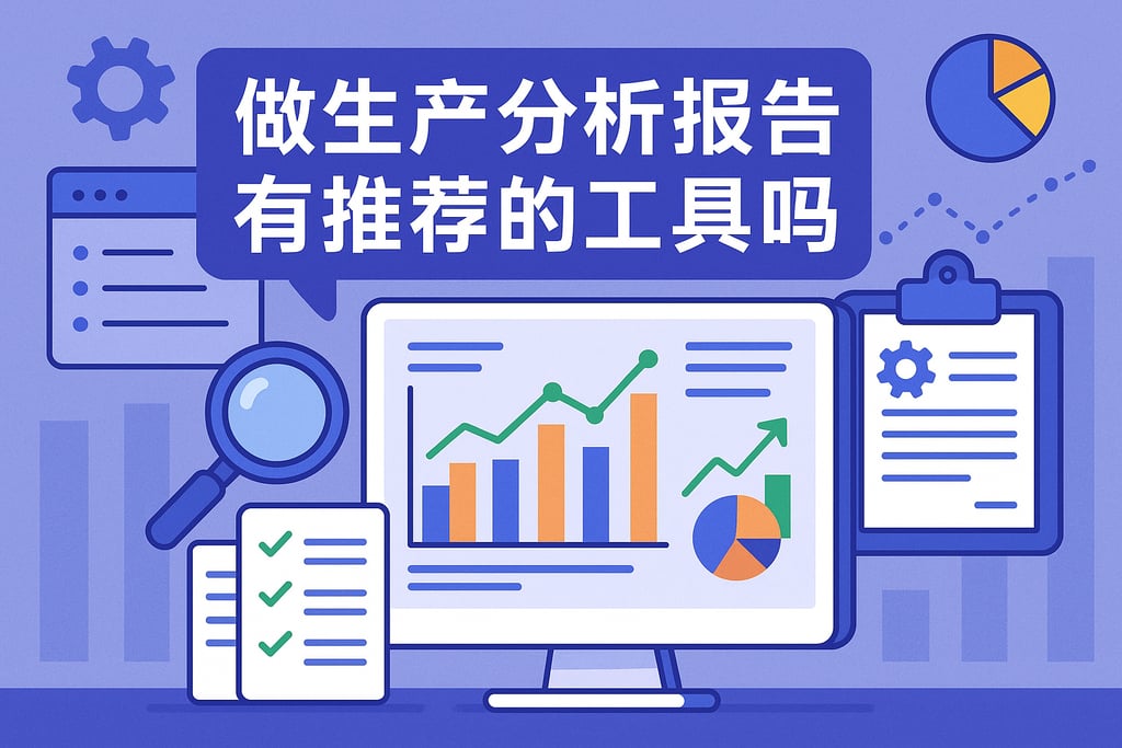 做生产分析报告有推荐的工具吗