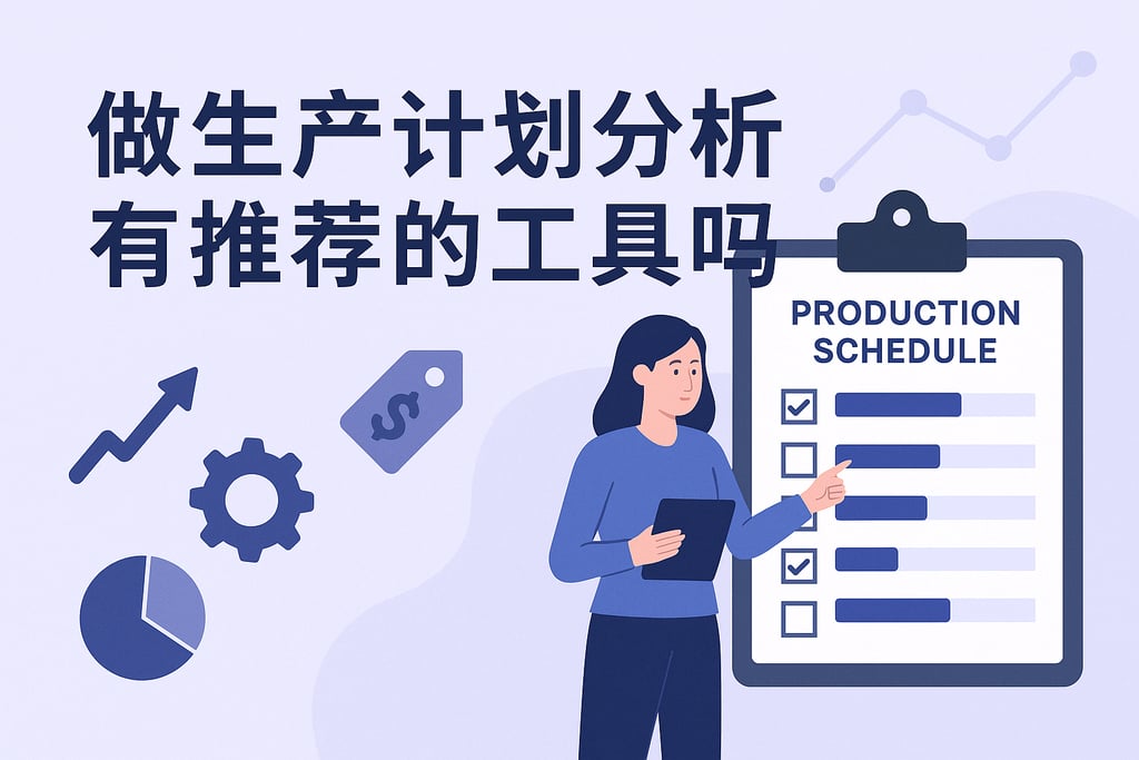 做生产计划分析有推荐的工具吗
