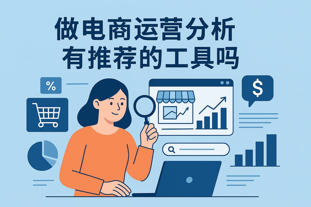 做电商运营分析有推荐的工具吗
