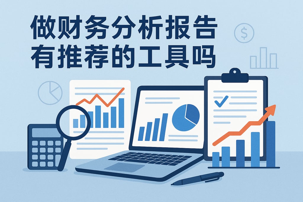 做财务分析报告有推荐的工具吗