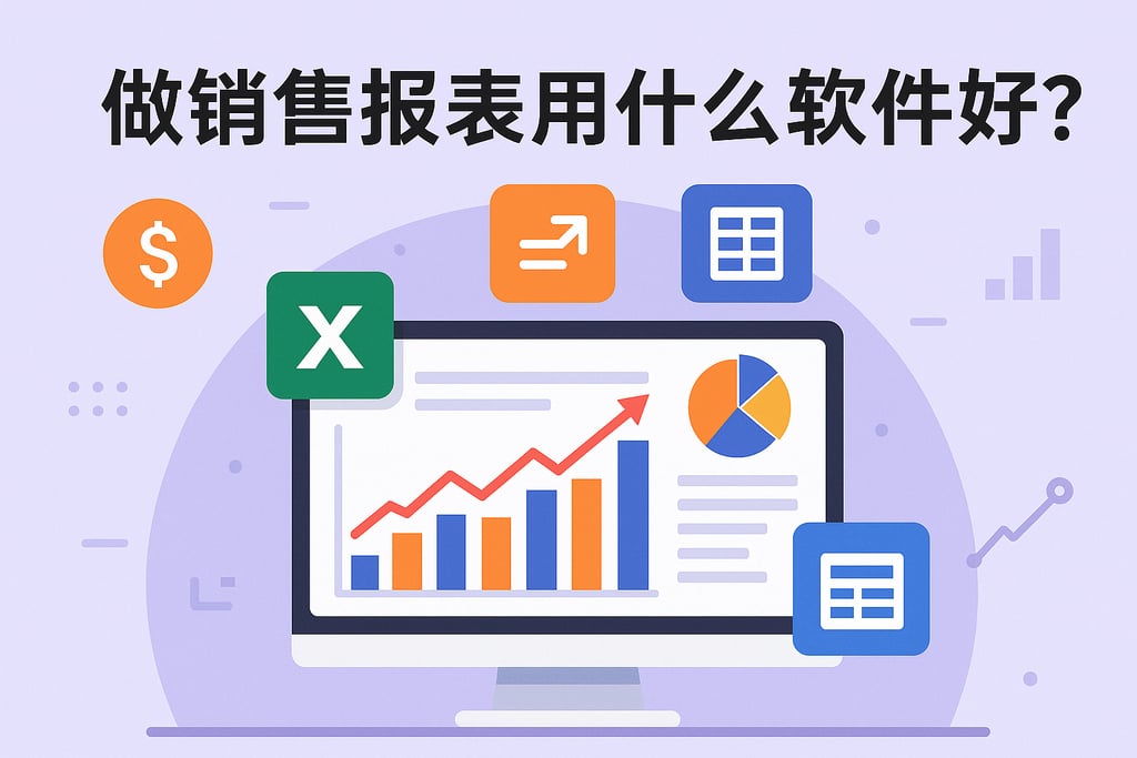 做销售报表用什么软件好？