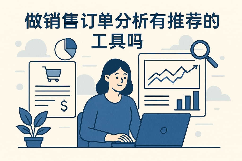 做销售订单分析有推荐的工具吗