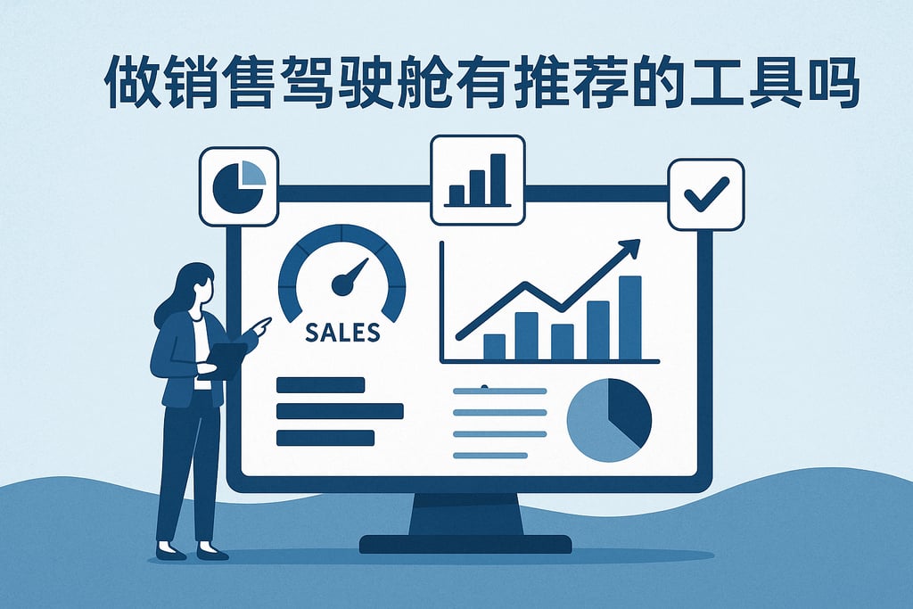 做销售驾驶舱有推荐的工具吗