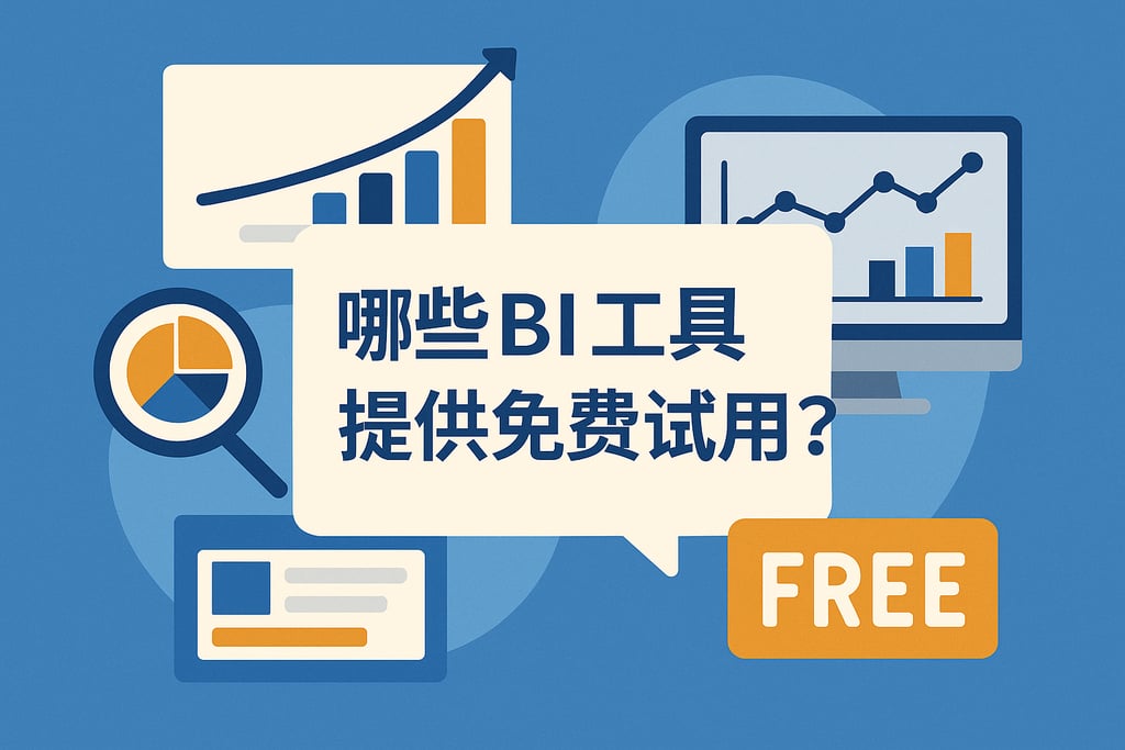 哪些BI工具提供免费试用？