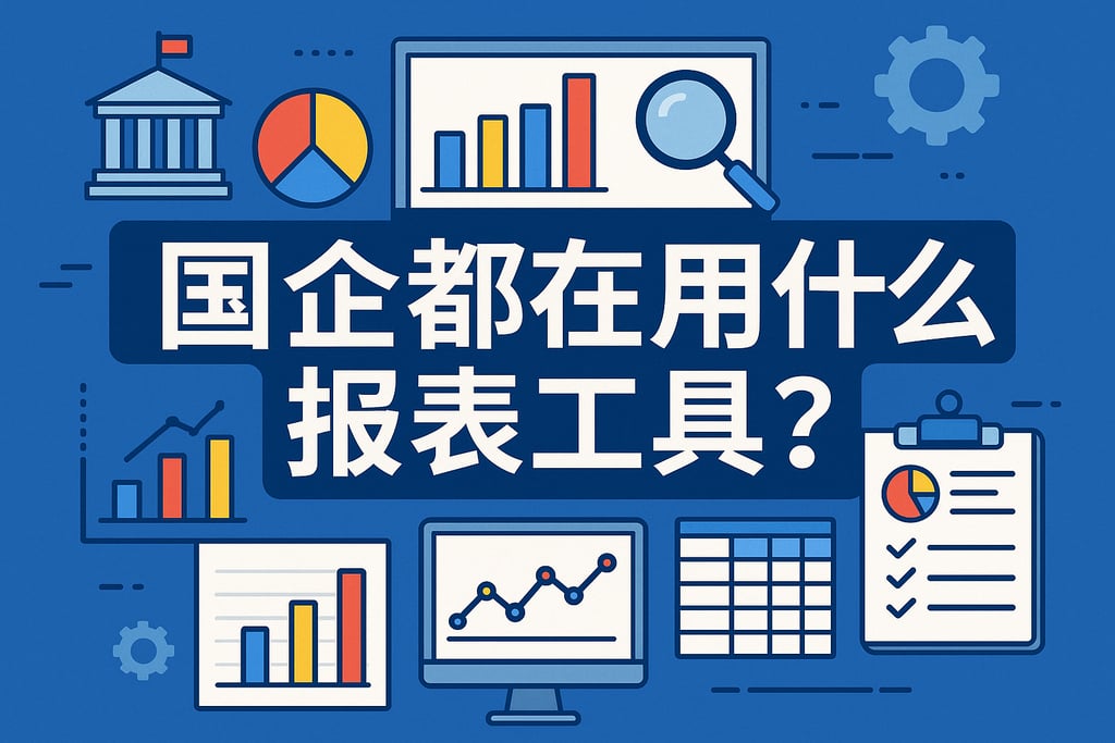 国企都在用什么报表工具？