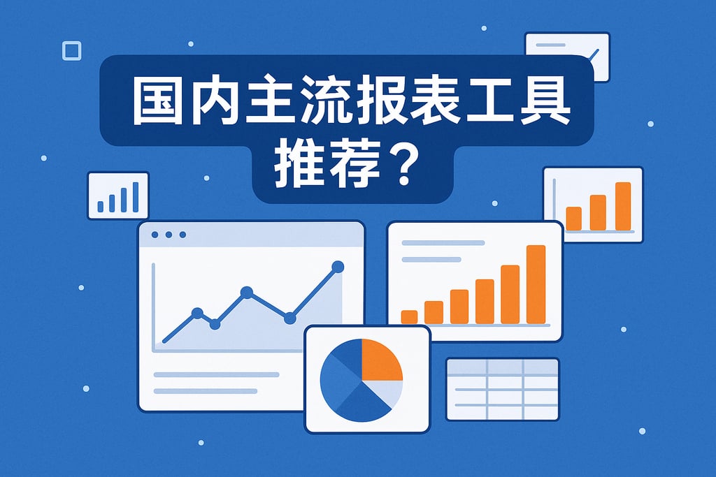 国内主流报表工具推荐？