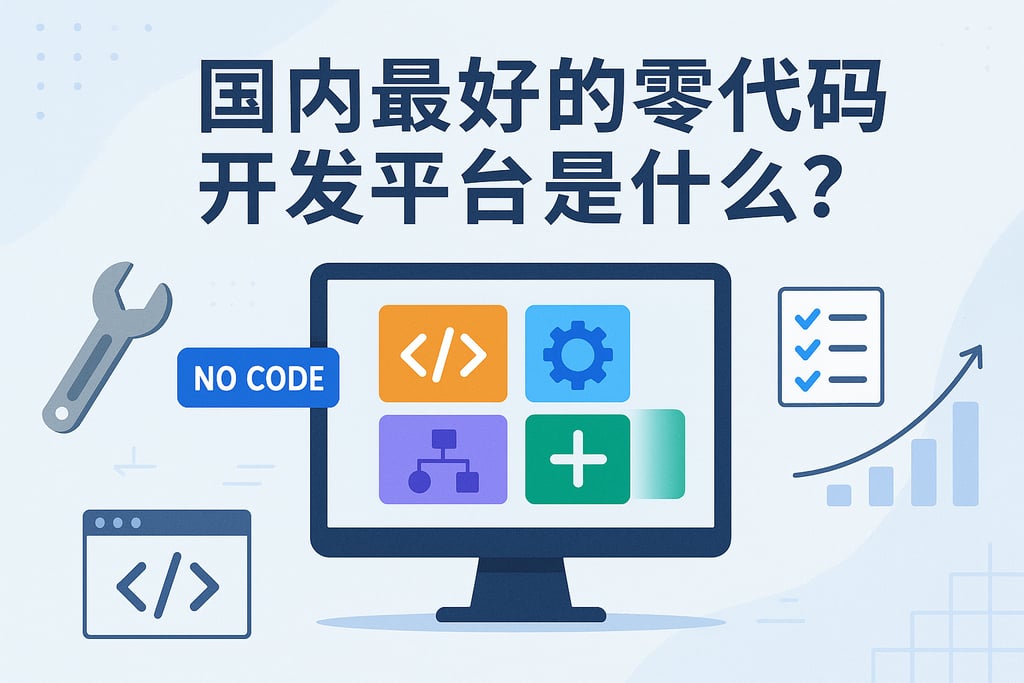 国内最好的零代码开发平台是什么？