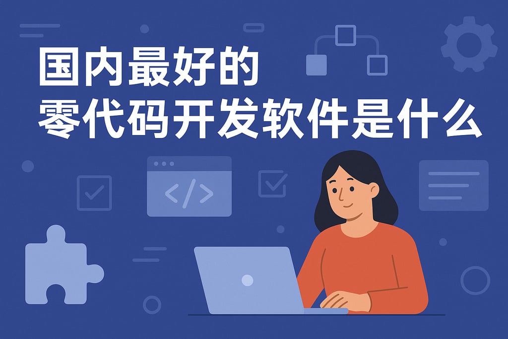 国内最好的零代码开发软件是什么