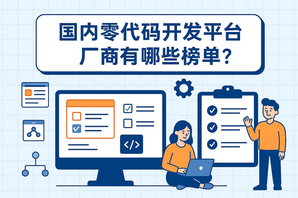 国内零代码开发平台厂商有哪些榜单？