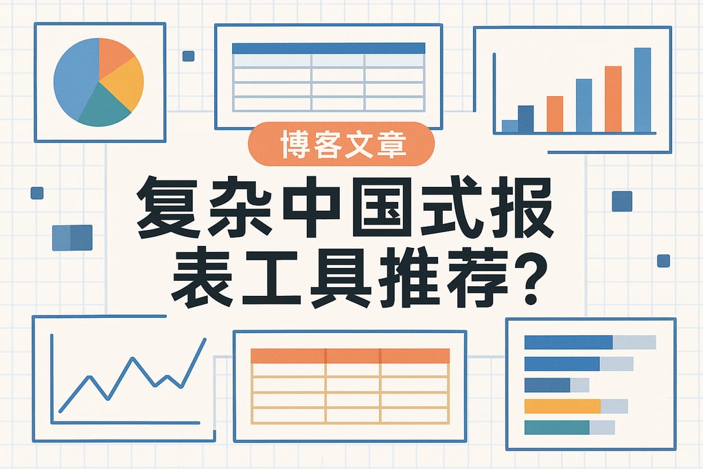 复杂中国式报表工具推荐？