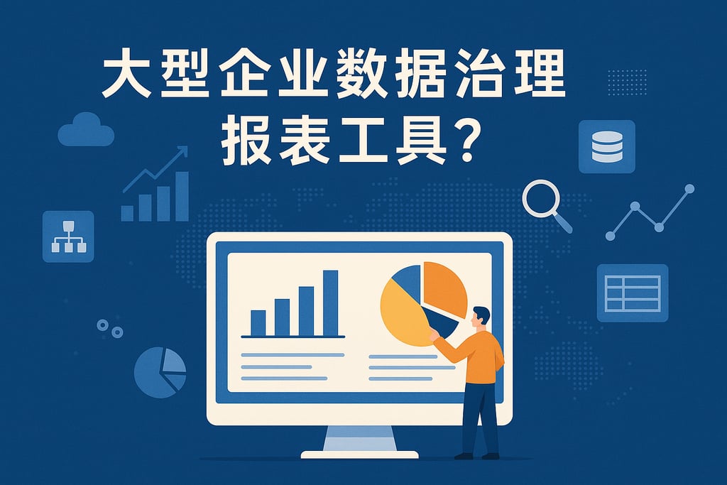 大型企业数据治理报表工具？