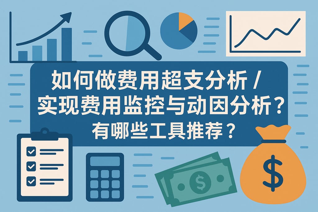 如何做费用超支分析/实现费用监控与动因分析？有哪些工具推荐？