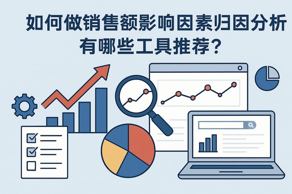 如何做销售额影响因素归因分析？有哪些工具推荐？