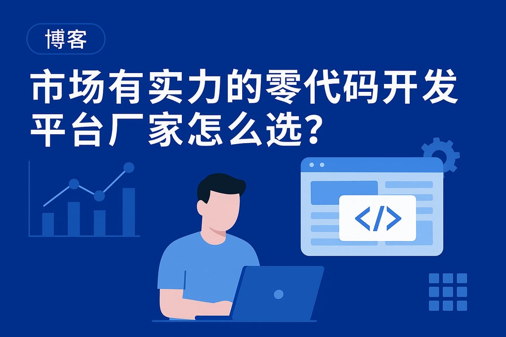 市场有实力的零代码开发平台厂家怎么选？