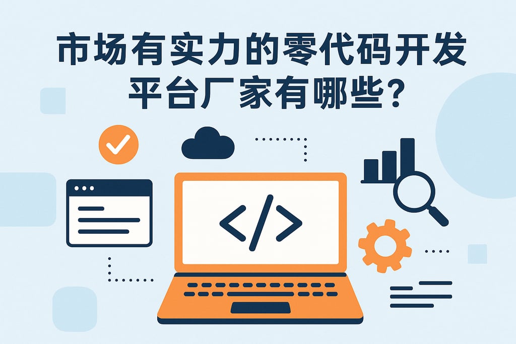 市场有实力的零代码开发平台厂家有哪些？