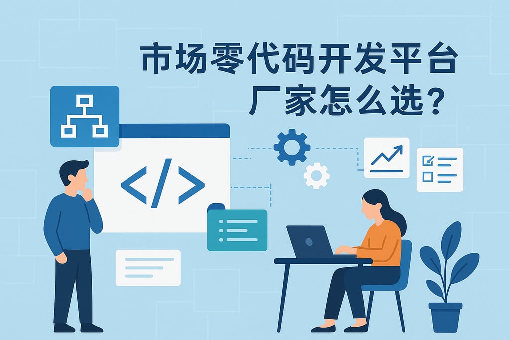 市场零代码开发平台厂家怎么选？