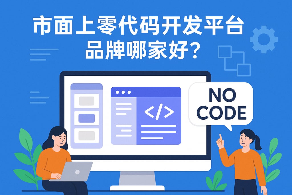 市面上零代码开发平台品牌哪家好？