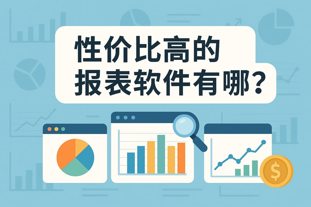 性价比高的报表软件有哪些？