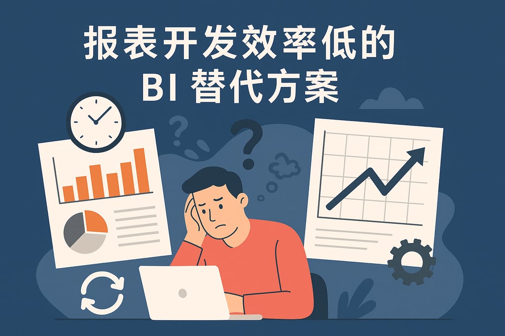 报表开发效率低的BI替代方案