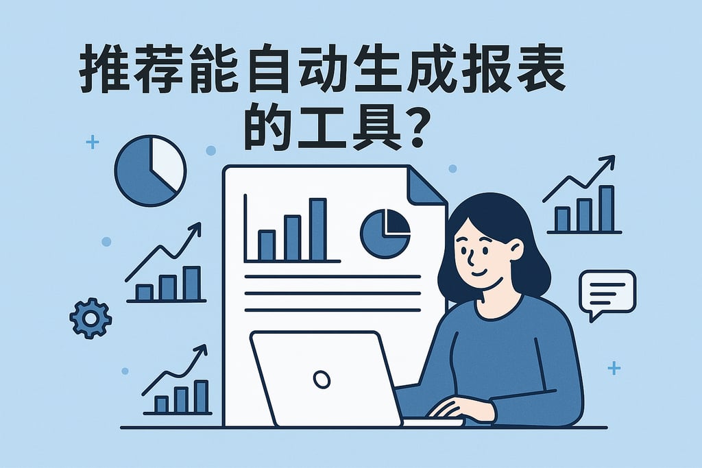 推荐能自动生成报表的工具？