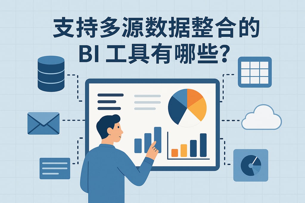 支持多源数据整合的BI工具有哪些？