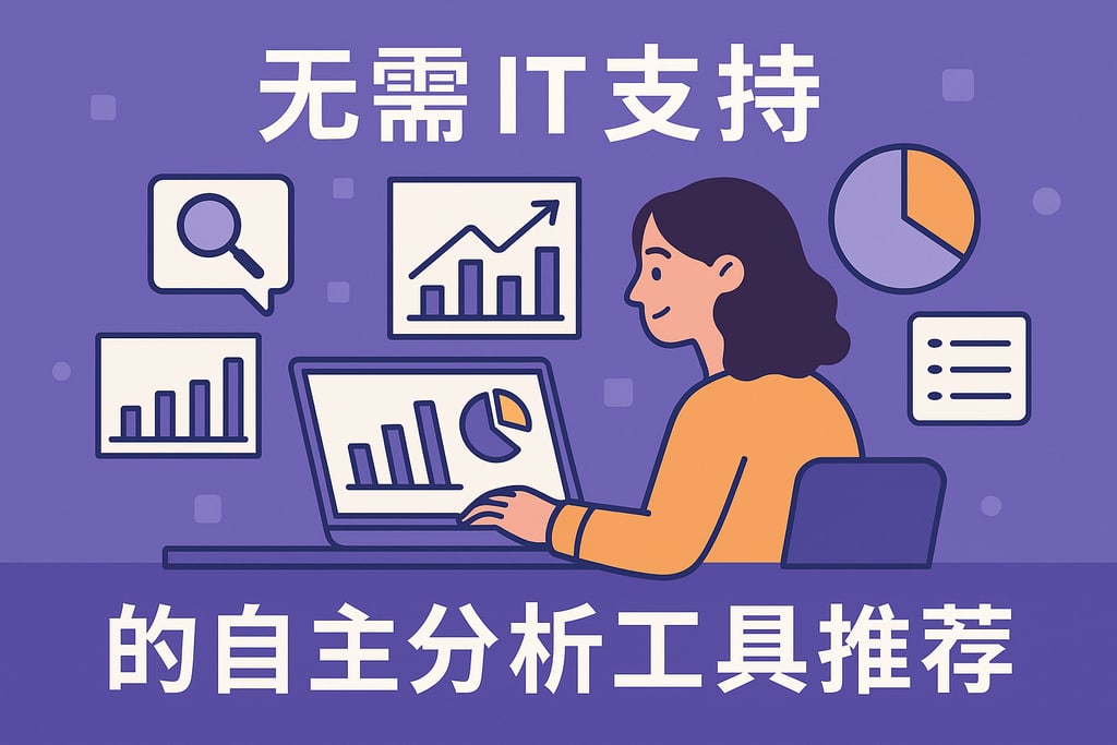 无需IT支持的自主分析工具推荐