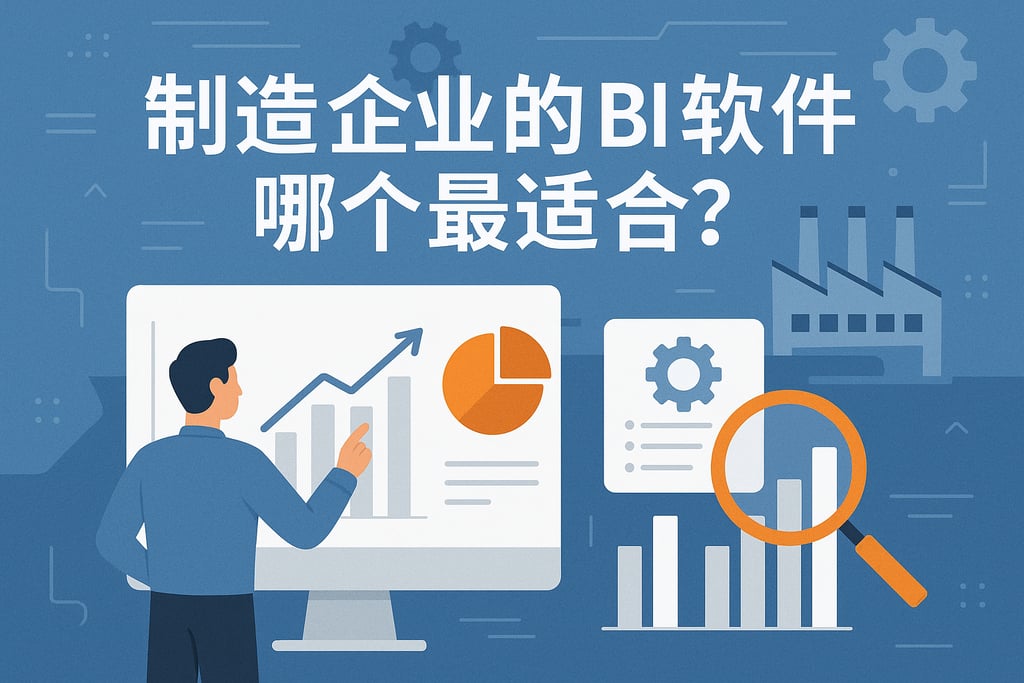 最适合制造企业的BI软件是什么