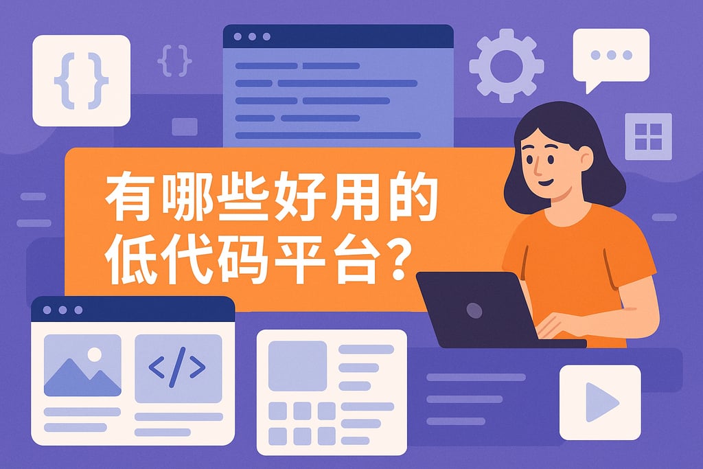 有哪些好用的低代码平台？