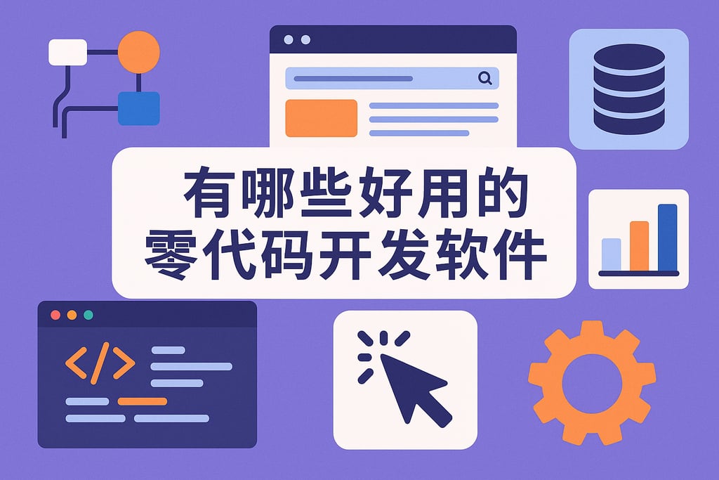 有哪些好用的零代码开发软件