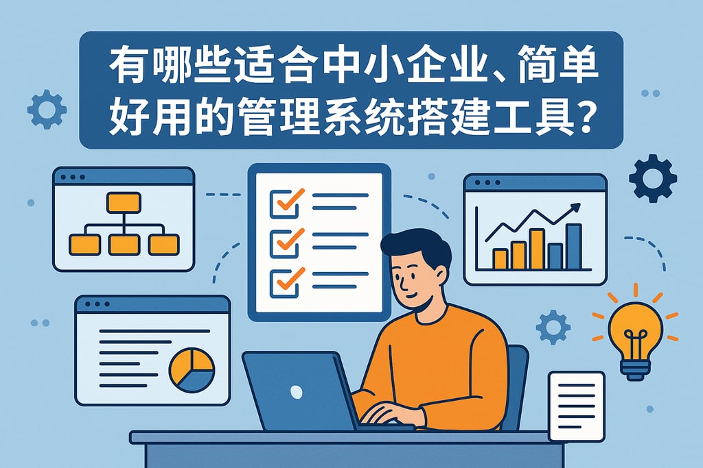 有哪些适合中小企业，简单好用的管理系统搭建工具？
