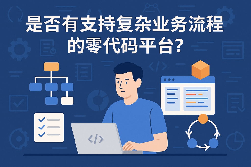 有没有支持复杂业务流程的零代码平台？