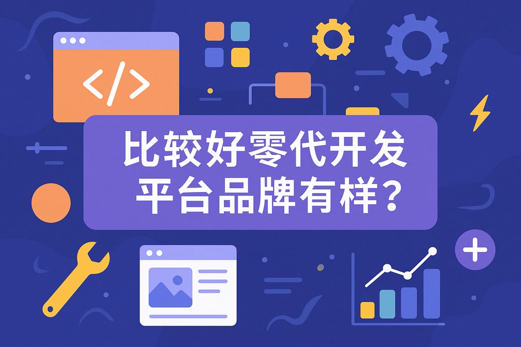 比较好的零代码开发平台品牌有哪些推荐？
