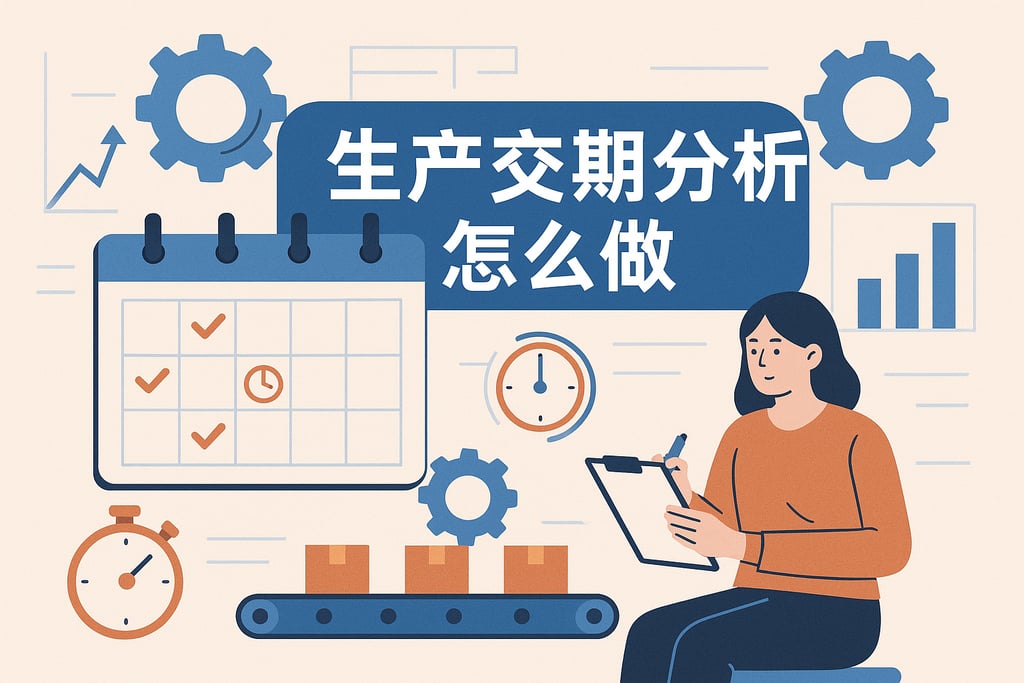 生产交期分析怎么做