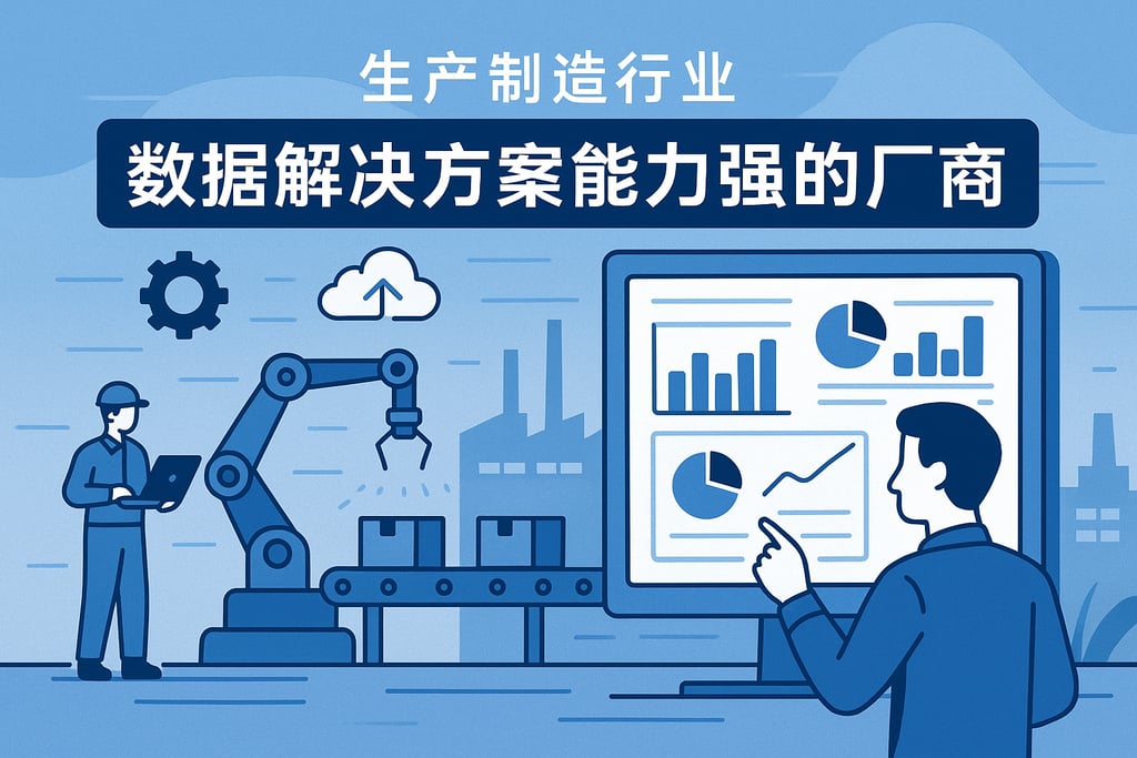 生产制造行业数据解决方案能力强的厂商