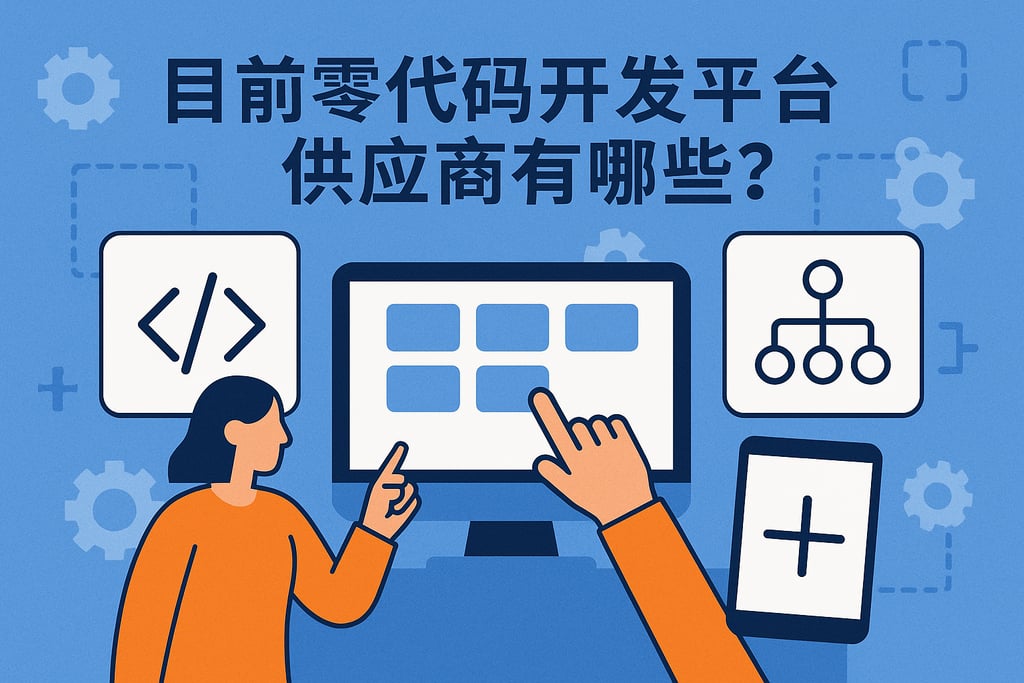 目前零代码开发平台供应商有哪些？