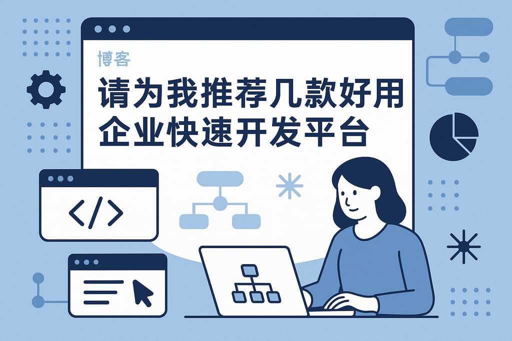 请为我推荐几款好用的企业快速开发平台