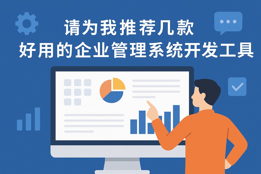 请为我推荐几款好用的企业管理系统开发工具