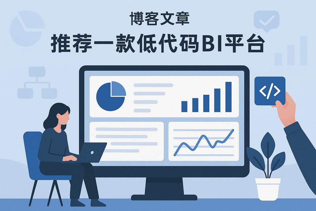 请推荐一款低代码的BI平台
