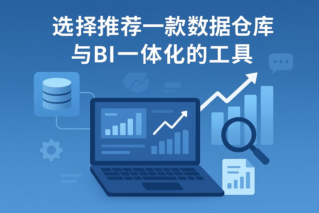 请推荐一款数据仓库与BI一体化的工具
