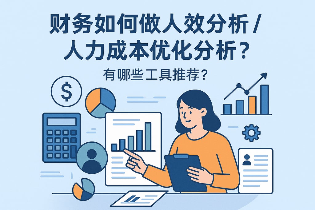 财务如何做人效分析/人力成本优化分析？有哪些工具推荐？
