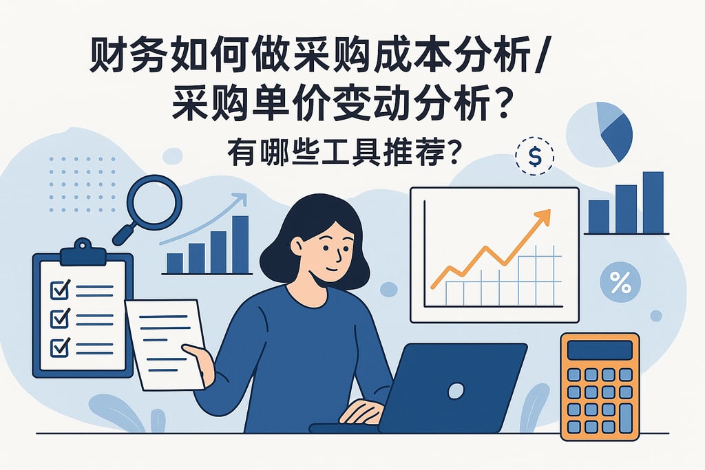 财务如何做采购成本分析/采购单价变动分析？有哪些工具推荐？