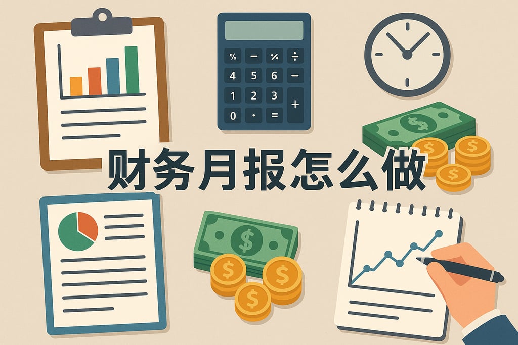 财务月报怎么做