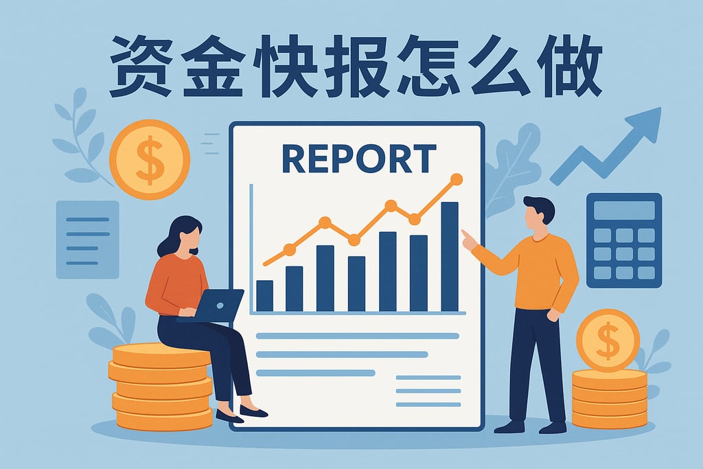 资金快报怎么做