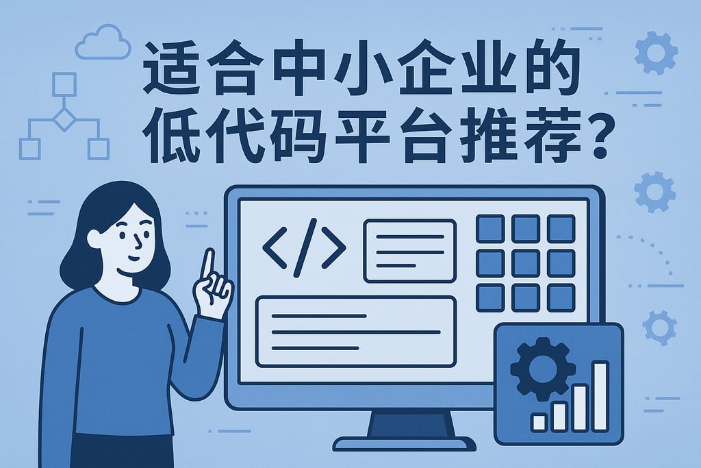 适合中小企业的低代码平台推荐？