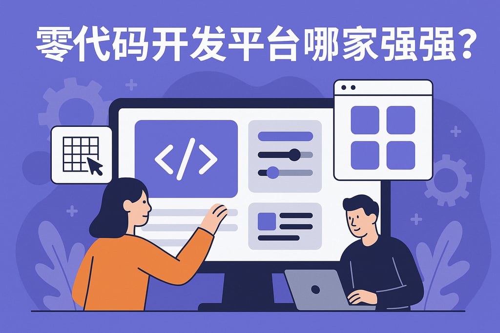 零代码开发平台公司哪家强？
