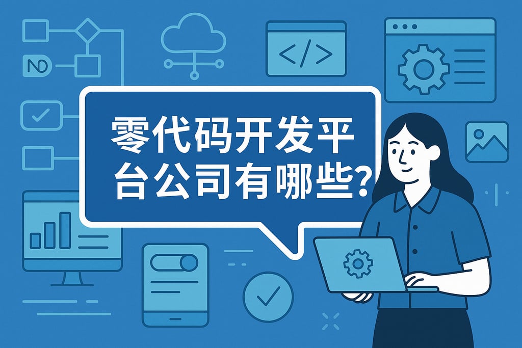 零代码开发平台公司有哪些？