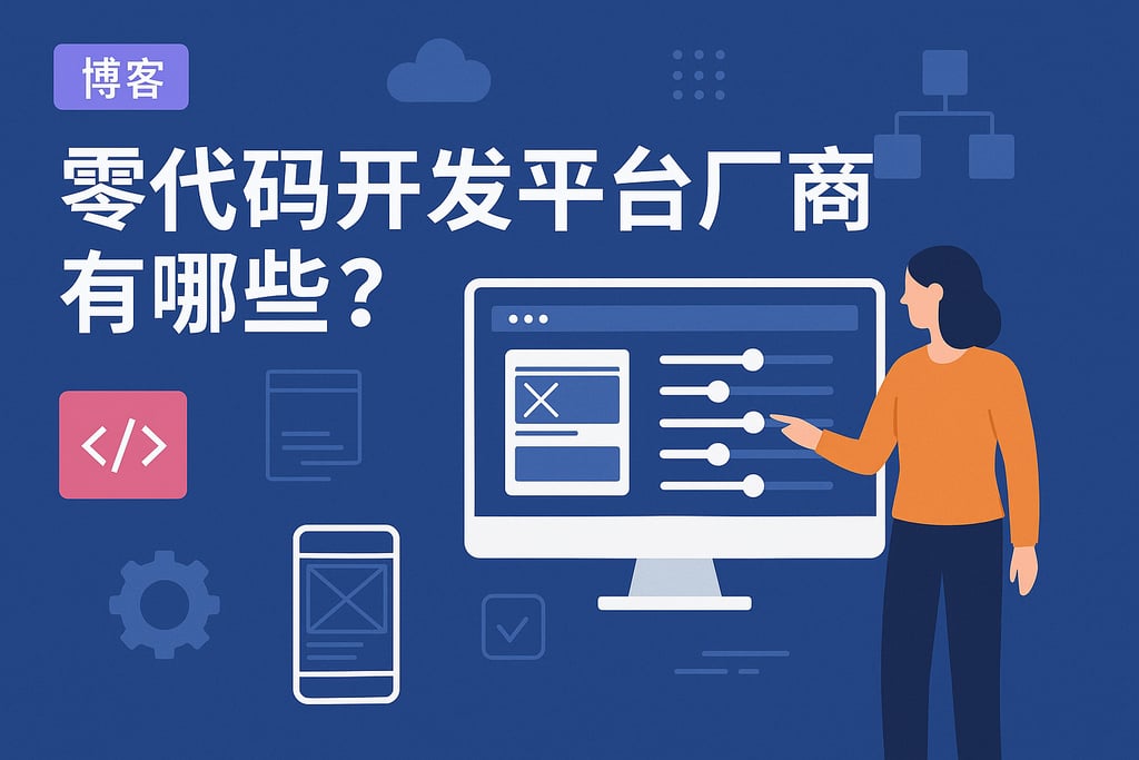 零代码开发平台厂商有哪些？