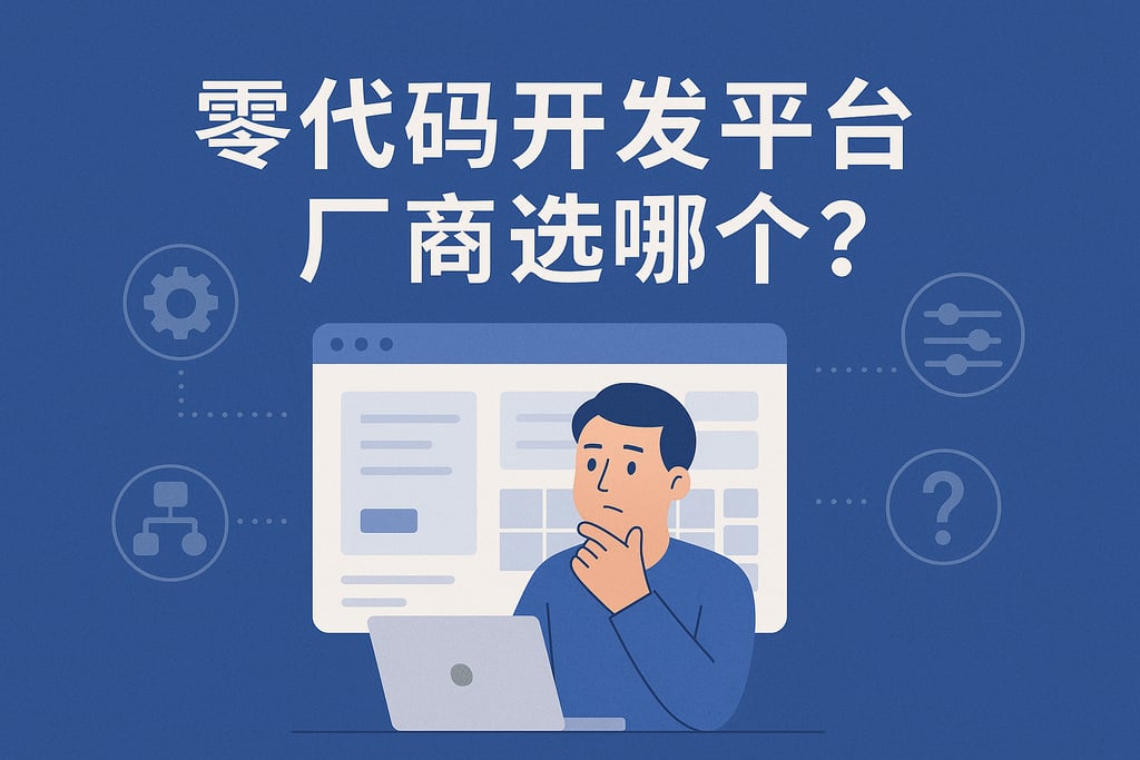零代码开发平台厂商选哪个？