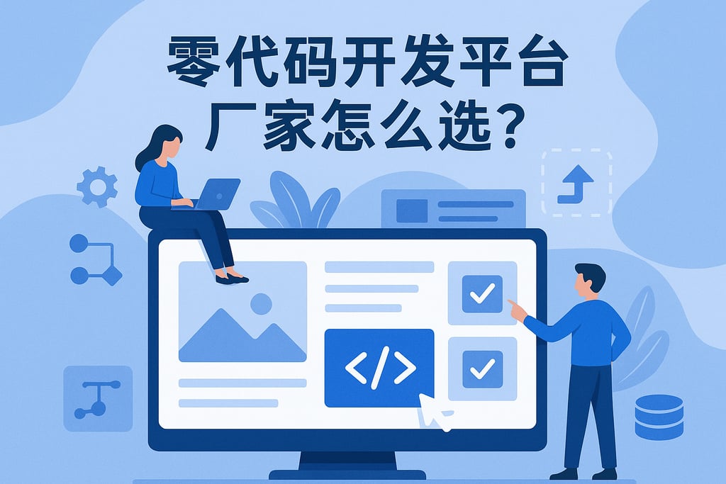 零代码开发平台厂家怎么选？