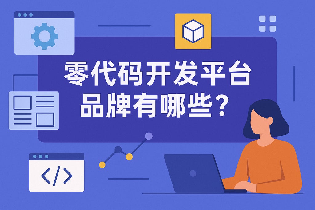 零代码开发平台品牌有哪些？